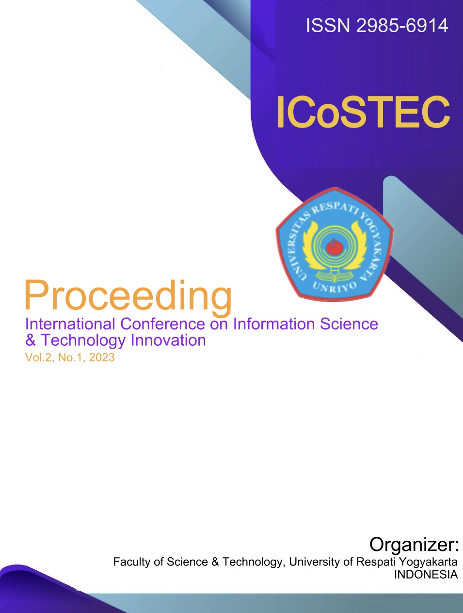 					View Vol. 2 No. 1 (2023): Proceeding of International Conference on Information Science and Technology Innovation (ICoSTEC) 2023
				